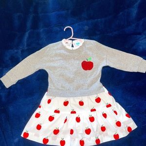 Mini Boden Apple Dress